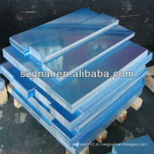 Filme azul 8011 H24 folha de cobertura de alumínio fabricada na China
